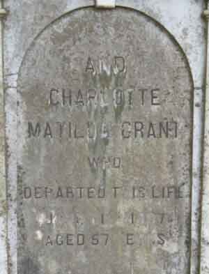 Lpida a Charlotte Matilda Grant
