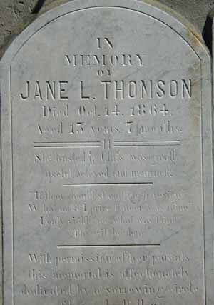 Thomson memorial